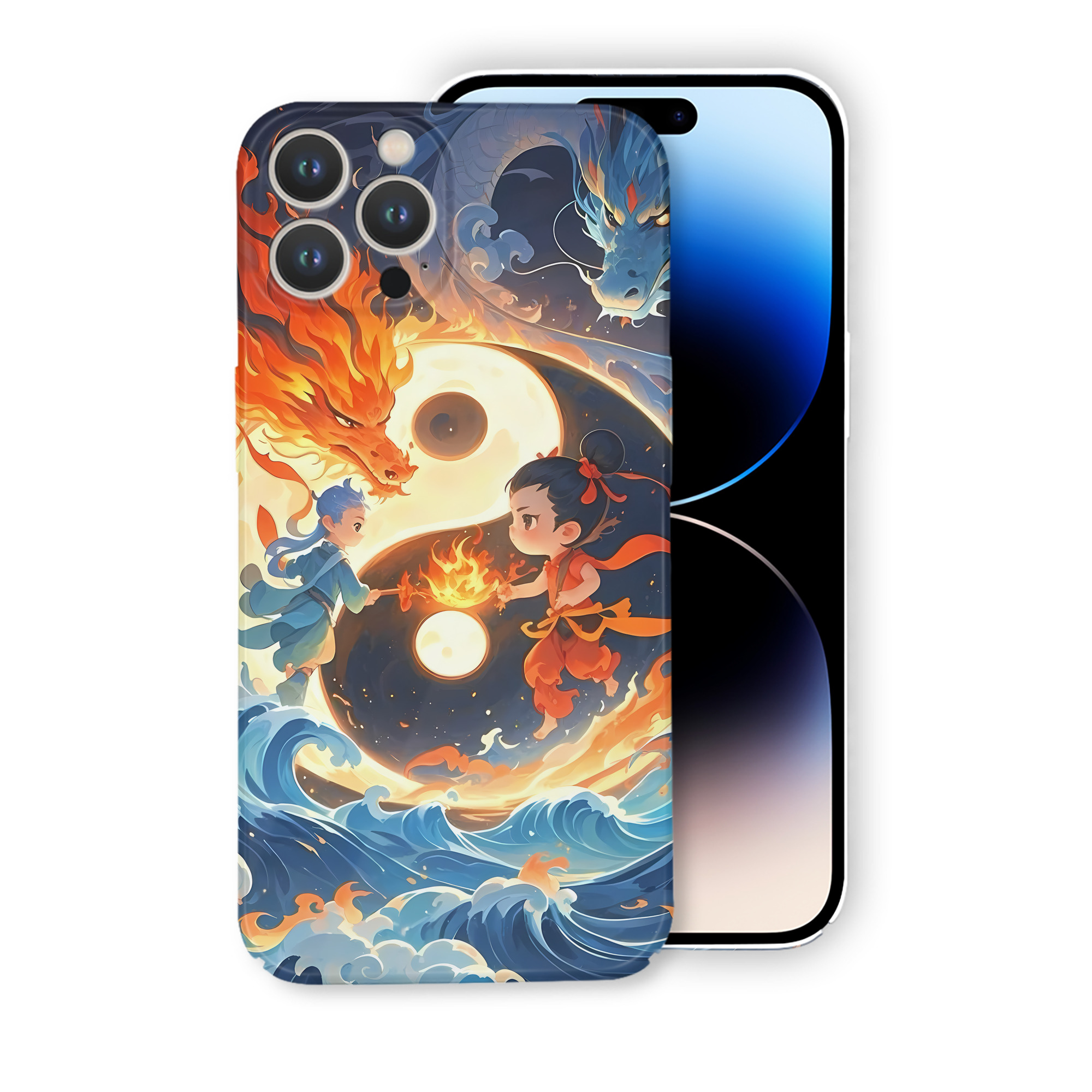 （画像用） Ne Zha 2 ナタ 魔童の大暴れ 【iPhone 14シリーズ対応】ハードケース